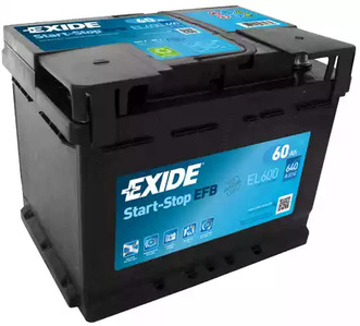 Аккумулятор EXIDE EL600